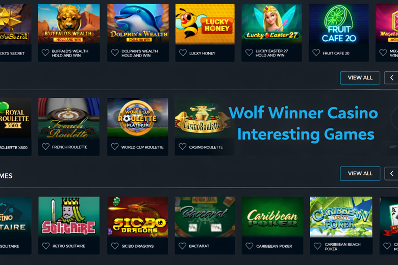 wolf winner casino interesting games